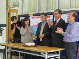 生態遺傳學及基因體學期刊出刊活動,與會人員共同慶祝期刊發刊